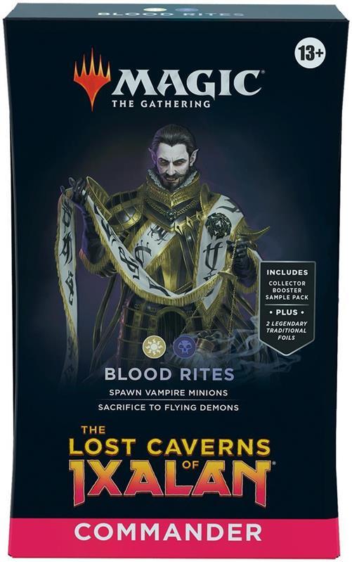 MTG - The Lost Caverns of Ixalan Commander Deck (GER) Blood Rites (White/Black)
