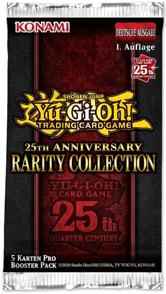 YGO 25th Anniversary Rarity Collection Booster Pack (GER)