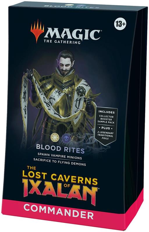 MTG - The Lost Caverns of Ixalan Commander Deck (GER) Blood Rites (White/Black)