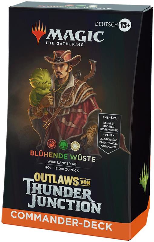 MTG - Outlaws of Thunder Junction Prerelease Pack (GER) Desert Bloom (White/Red/Green)