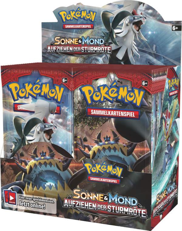 PKM - Sonne und Mond Serie 4, Aufziehen der Sturmröte Booster Display (36) (DE)