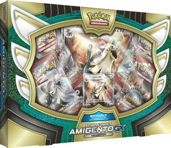 Pokemon - Schillerndes Amigento-GX Box, Deutsch