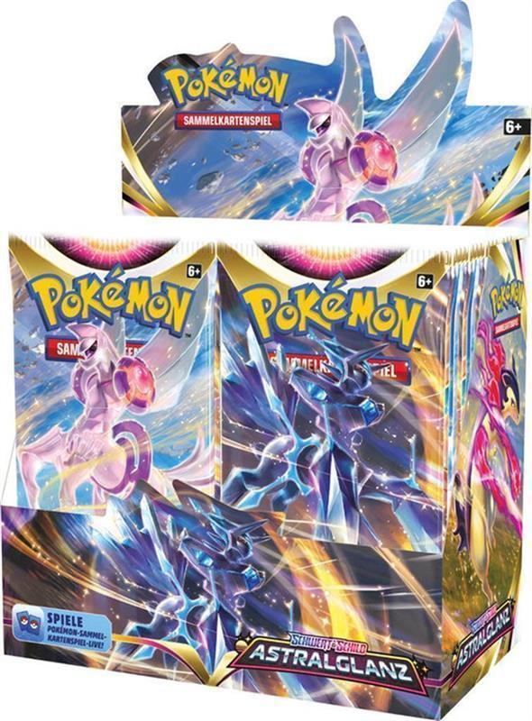 Pokémon Schwert und Schild 10 Astralglanz Booster Display (36) (DE)