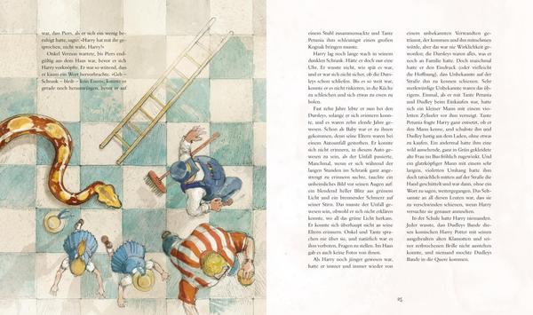 Harry Potter und der Stein der Weisen (farbig illustrierte Schmuckausgabe)