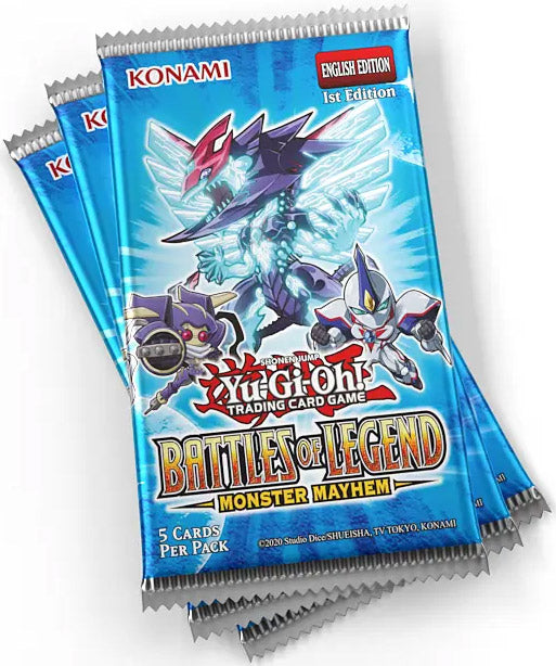 Yu-Gi-Oh! TCG Battle of Legends: Monster Mayhem Booster-Pack (GER)