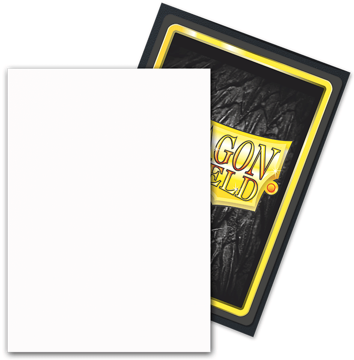 Dragon Shield Standard Sleeves - Dual Matte Snow (100 Sleeves)
