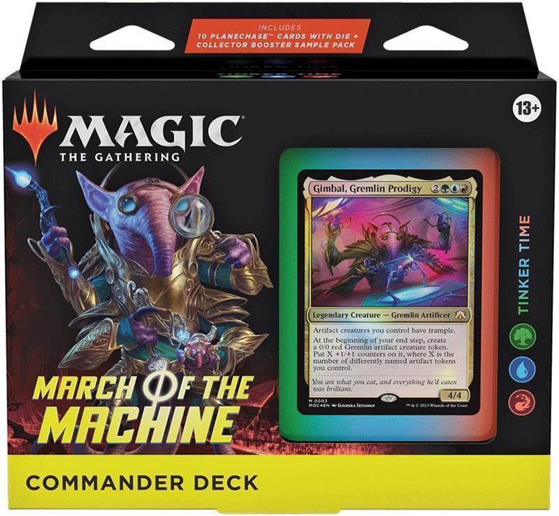 MTG - March of the Machine Commander Deck (GER) Tinker Time (Blue/Red/Green)