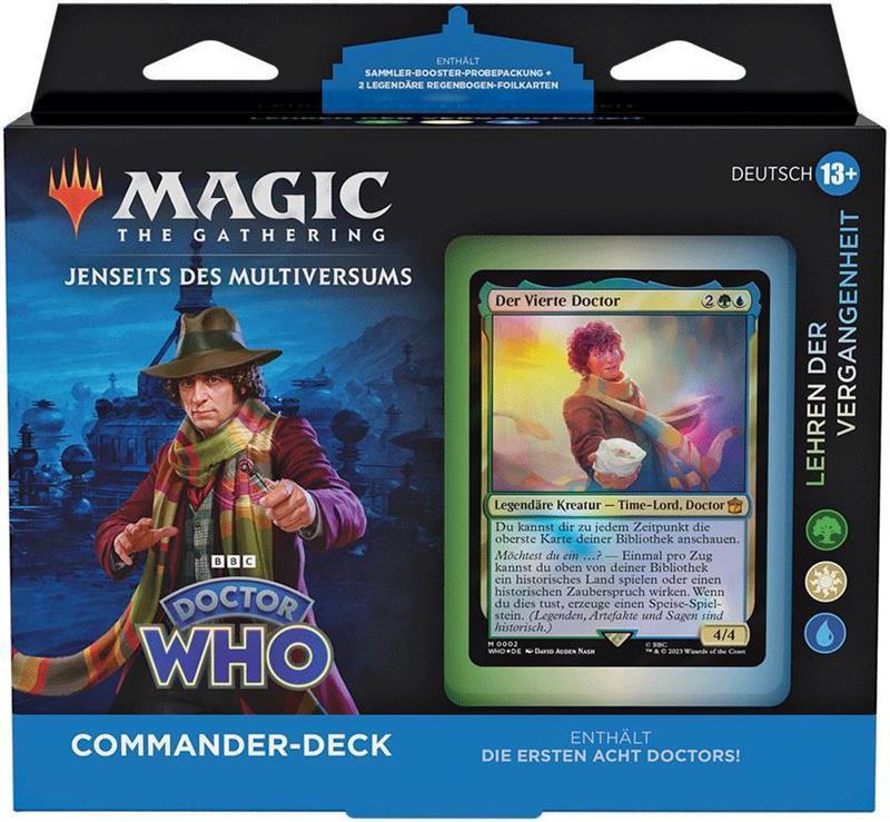 MTG - Universes Beyond: Doctor Who Commander Deck (GER) Blast from the Past (White/Blue/Green)
