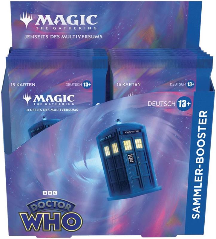 MTG - Universes Beyond: Doctor Who Collector Booster Display (12) (GER)
