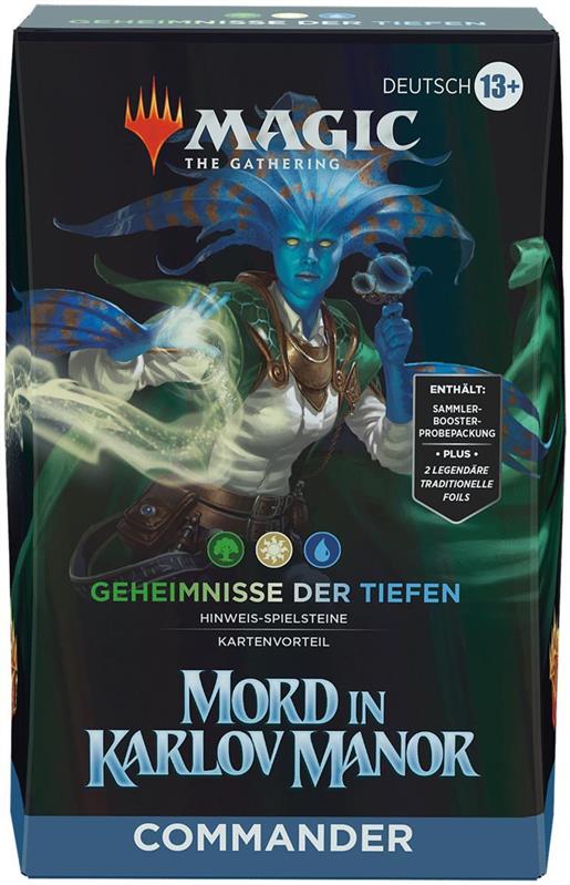 MTG - Murders at Karlov Manor Commander Deck (GER) Deep Clue Sea