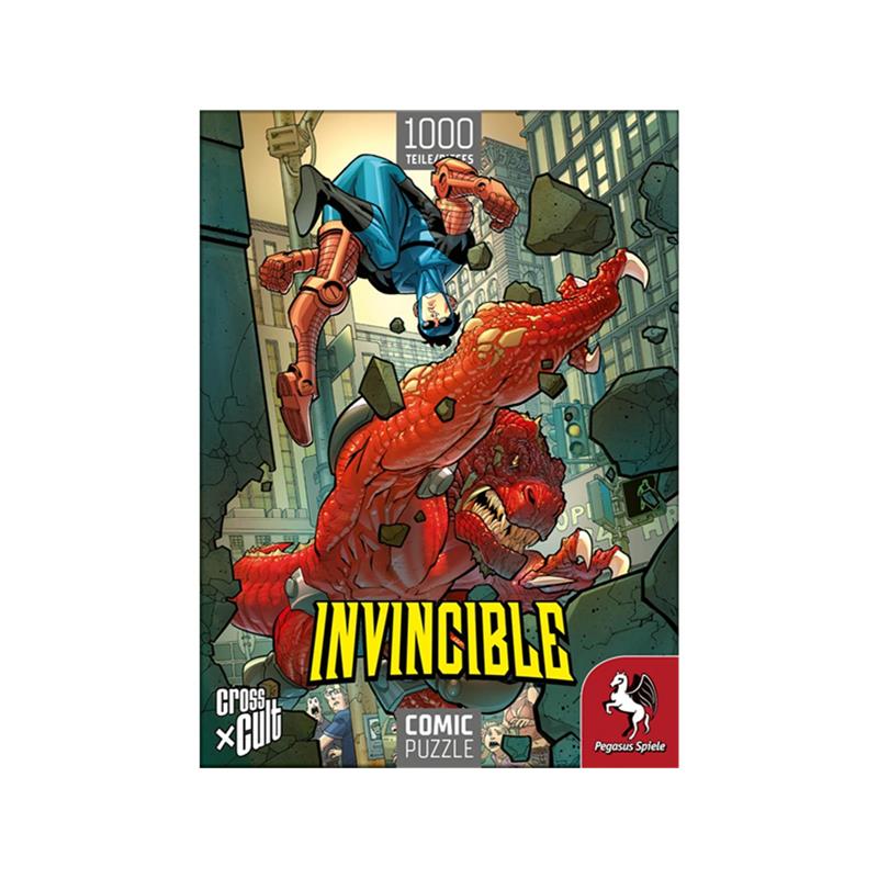 Puzzle - Invincible vs. Dinosaurus (1.000 Teile)