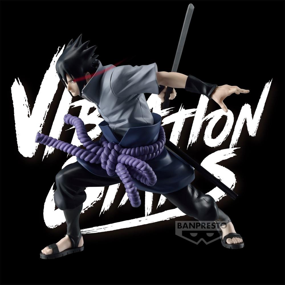 Naruto Shippuden Vibration Stars Sasuke Uchiha PVC Statue 13 cm