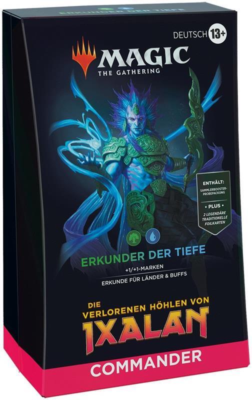 MTG - The Lost Caverns of Ixalan Commander Deck (GER) Explorers of the Deep (Blue/Green)
