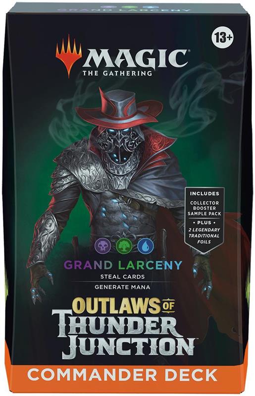 MTG - Outlaws of Thunder Junction Commander Deck (EN) Grand Larceny (Blue/Black/Green)