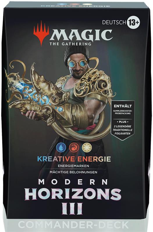 MTG - Modern Horizons 3 Play Commander Deck (GER) Creative Energy (White/Blue/Red)