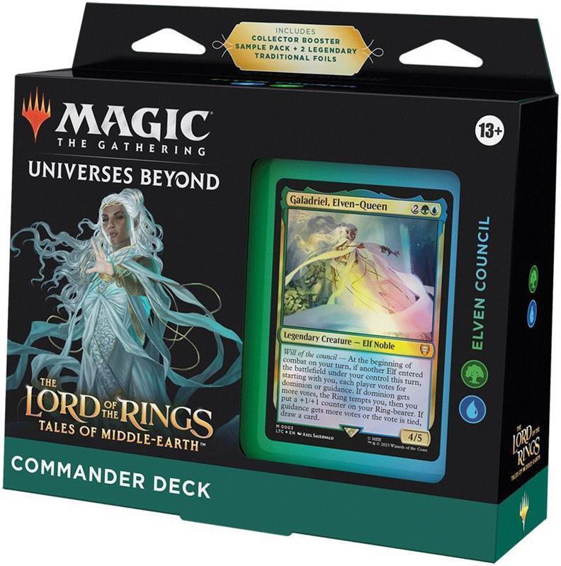 MTG - The Lord of the Rings: Tales of Middle-Earth Commander Deck (GER) Elven Council (Blue/Green)