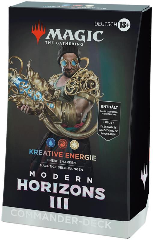 MTG - Modern Horizons 3 Play Commander Deck (GER) Creative Energy (White/Blue/Red)