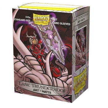 Dragon Shield Matte Art Sleeves - Lane Thunderhoof Portrait (100 Sleeves)