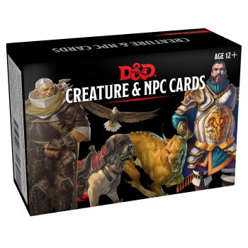 D&D Monster Cards - NPCs & Creatures (182 cards) (EN)