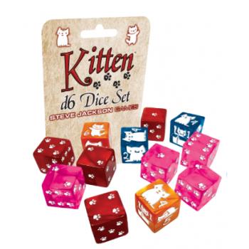 Kitten d6 Dice Set (EN)