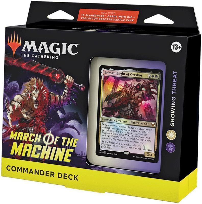 MTG - March of the Machine Commander Deck (GER) Growing Threat (White/Black)