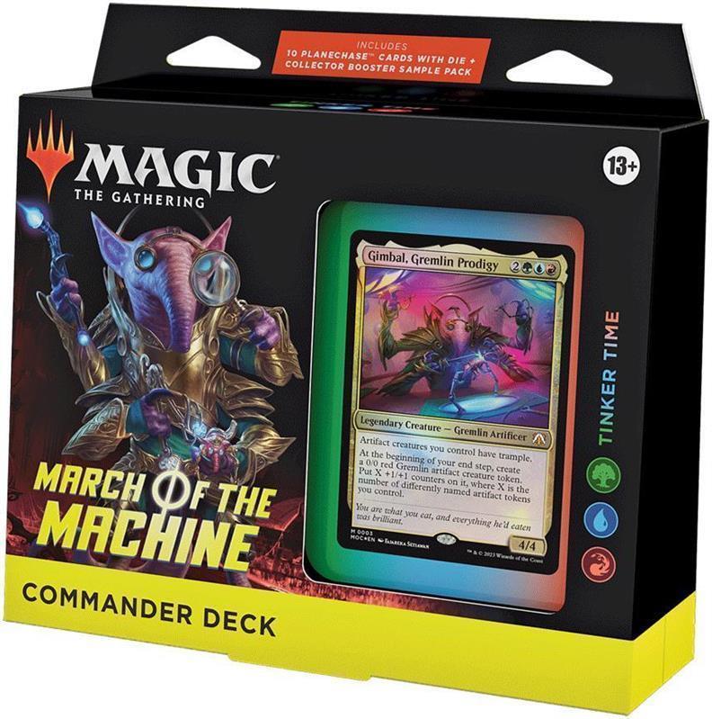MTG - March of the Machine Commander Deck (GER) Tinker Time (Blue/Red/Green)