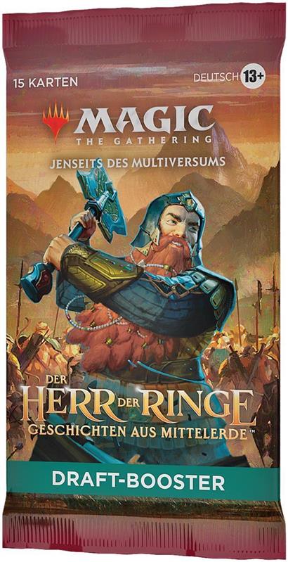 MTG - Der Herr der Ringe: Geschichten aus Mittelerde Draft-Booster Pack (DE)