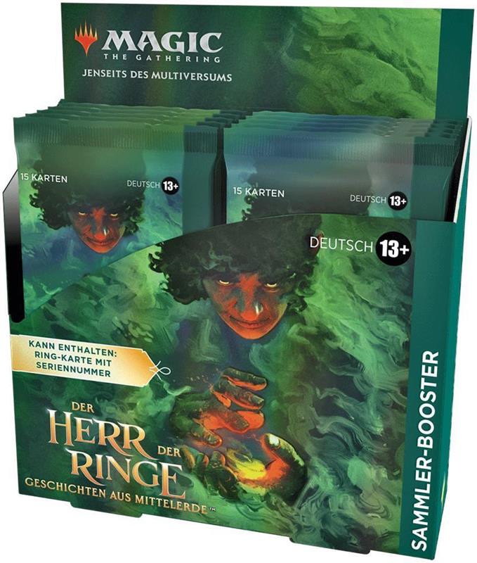 MTG - Der Herr der Ringe: Geschichten aus Mittelerde Sammler-Booster Display (12) (DE)