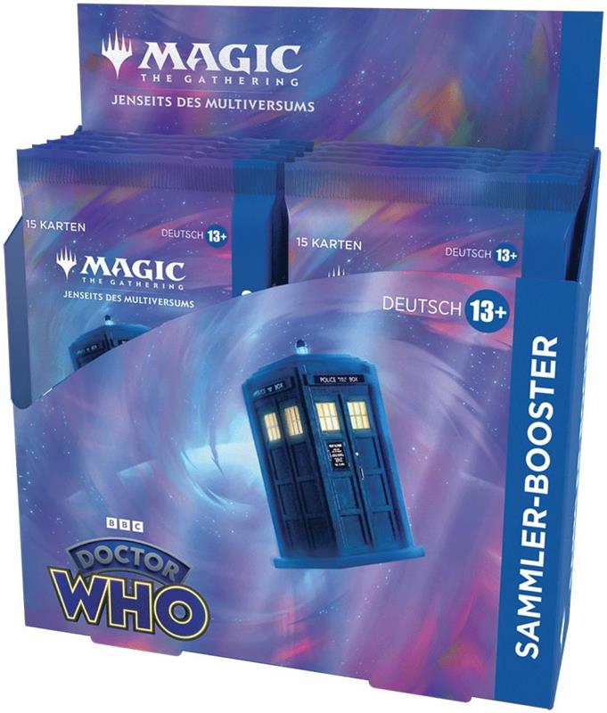 MTG - Universes Beyond: Doctor Who Collector Booster Display (12) (GER)