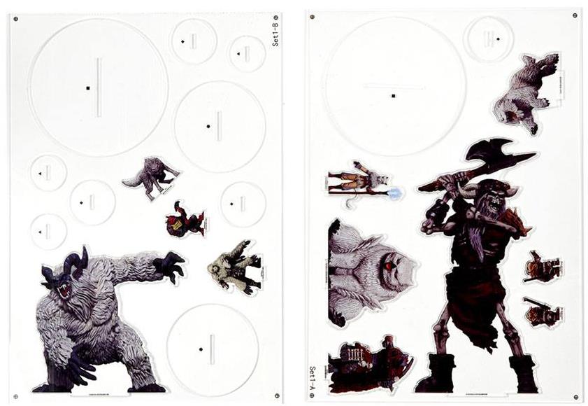 D&D Icons of the Realms Miniature Icewind Dale: Rime of the Frostmaiden 2D Frost Giant Skeleton
