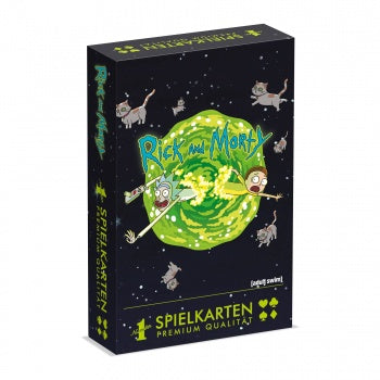 Number 1 Spielkarten Rick & Morty