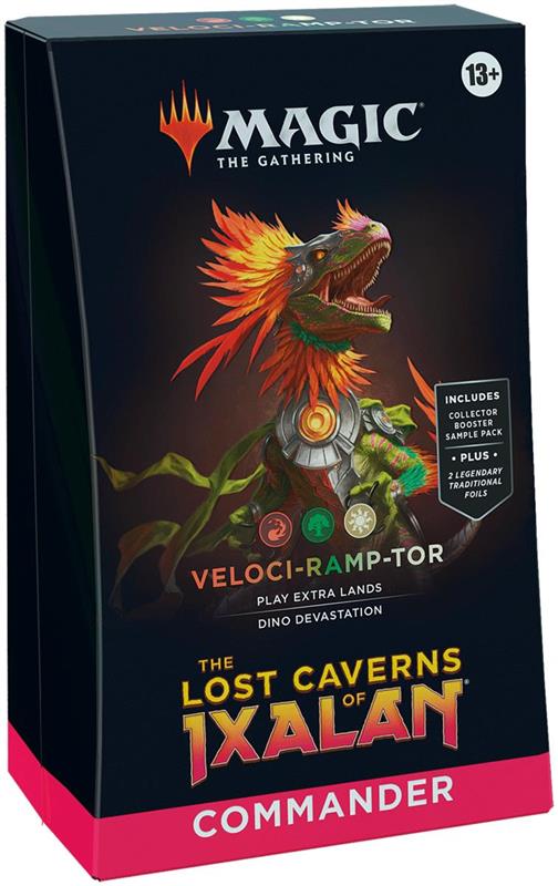 MTG - The Lost Caverns of Ixalan Commander Deck (GER) Veloci-ramp-tor (White/Red/Green)