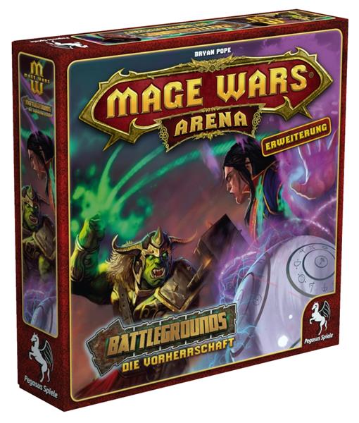 Mage Wars Arena - Battlegrounds: Die Vorherrschaft, Deutsch