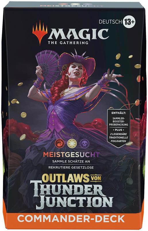 MTG - Outlaws of Thunder Junction Prerelease Pack (GER) Most Wanted (White/Black/Red)