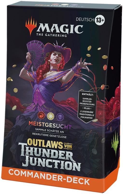 MTG - Outlaws of Thunder Junction Prerelease Pack (GER) Most Wanted (White/Black/Red)