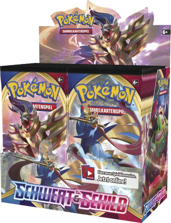 Pokemon Schwert & Schild Booster Display, Deutsch