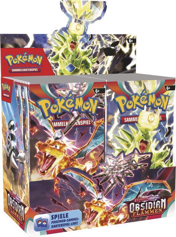 Pokemon Karmesin & Purpur 03 Obsidianflammen Booster Pack (DE)