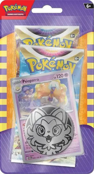 Pokémon Sammelkartenspiel Generic 2-Pack August 2024 (GER)