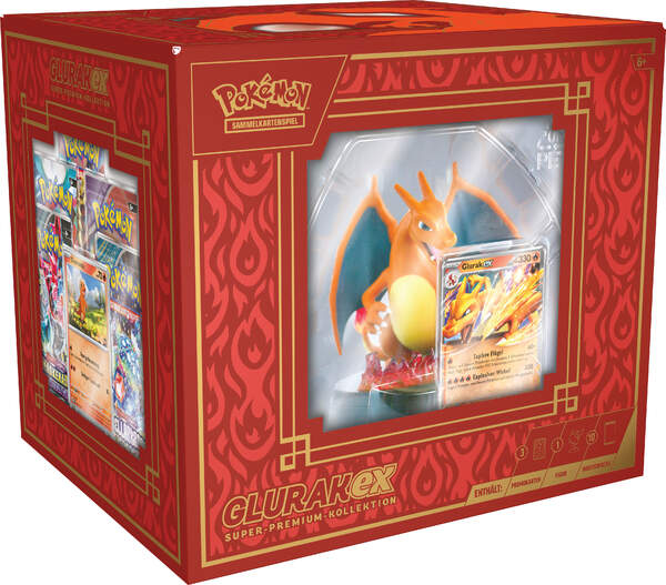 Pokemon Glurak EX Super-Premium-Kollektion (DE)