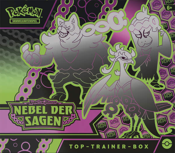 Pokemon Karmesin & Purpur 06.5 Nebel der Sagen Top-Trainer Box (DE)