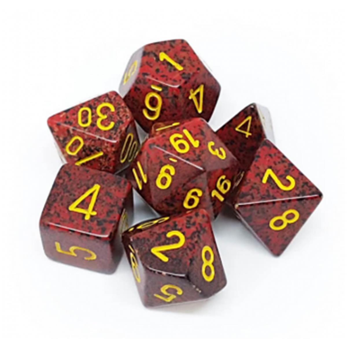 Chessex Speckled Polyhedral 7-Die Set - Mercury