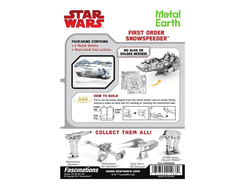 Metal Earth: STAR WARS EP 7 F.O. Snowspeeder