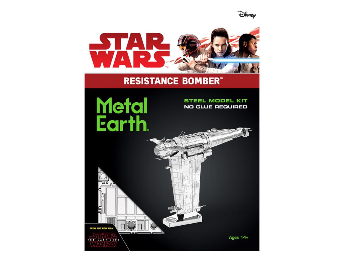 Metal Earth: STAR WARS EP 8 Resistance Bomber