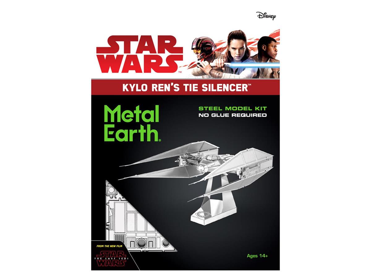 Metal Earth: STAR WARS EP 8 Kyle Rens TIE Silencer