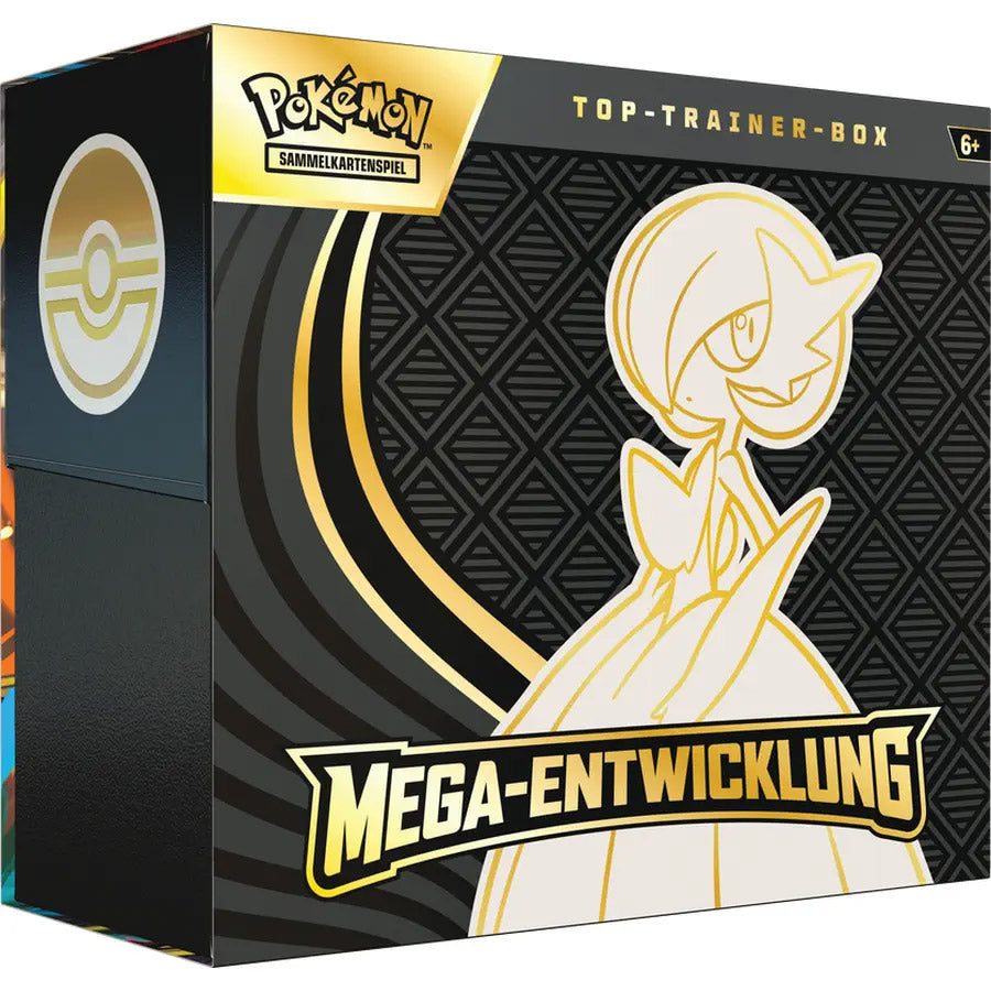 Pokémon Sammelkartenspiel Mega-Entwicklung Top-Trainer Box Guardevoir (GER)