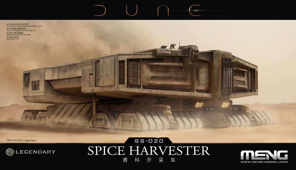 Dune Spice Harvester Modellbausatz 1:500