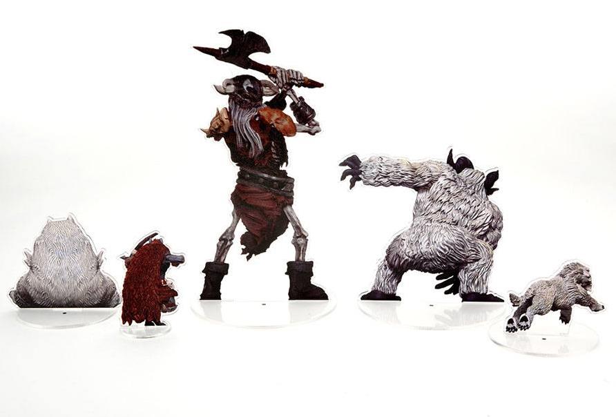 D&D Icons of the Realms Miniature Icewind Dale: Rime of the Frostmaiden 2D Frost Giant Skeleton