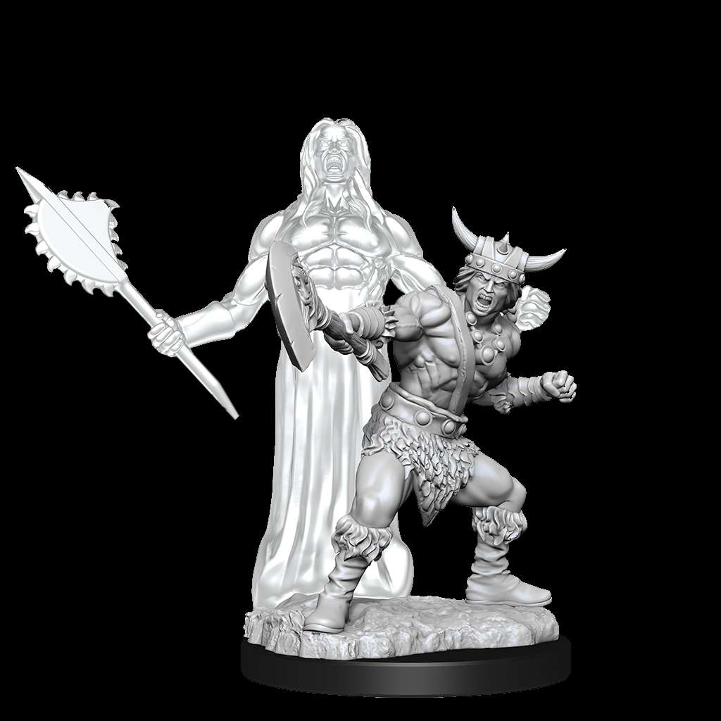 D&D Nolzur's Marvelous Miniatures Human Male Barbarian 2