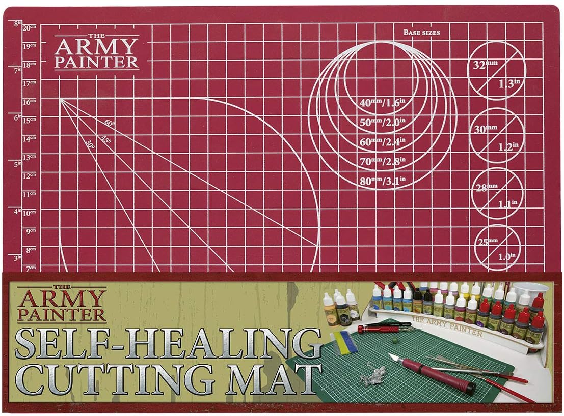 The Army Painter: Self-Healing Cutting Mat (RED)