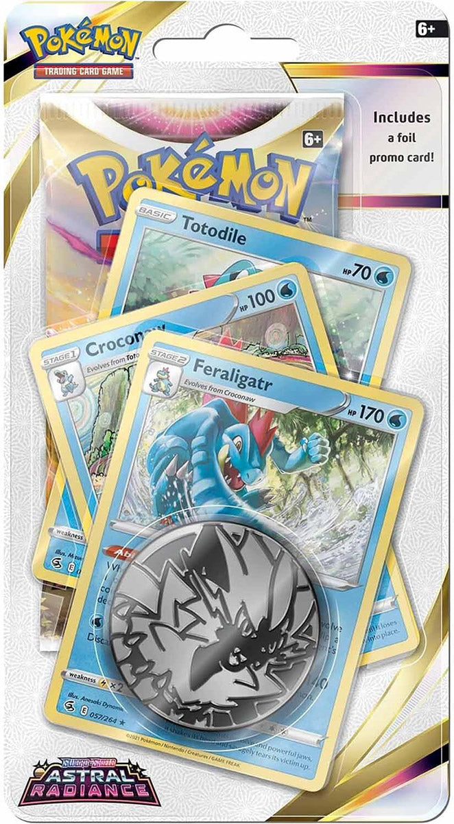 Pokémon Schwert & Schild Astralglanz Checklane Blister (EN) Feraligatr